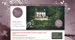 Desktop Screenshot of birdinhand1774.co.uk